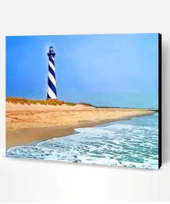 The Cape Hatteras Light Station Paint By Number