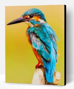 The kingfisher Bird Paint By Number