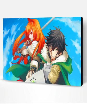 Naofumi Iwatani And Raphtalia Paint By Number