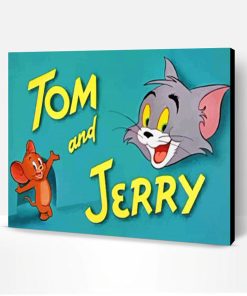 Tom And Jerry Characters Paint By Number