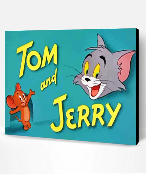 Tom And Jerry Characters Paint By Number