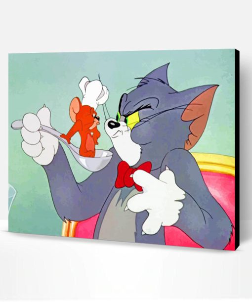 Tom And Jerry Paint By Number