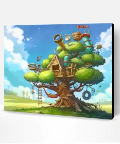 Tree House Paint By Number