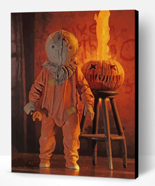 Trick r Treat Horror Movie Paint By Number