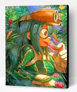 Tsuyu Asui Bnha Paint By Number