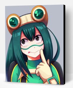 Tsuyu Asui Character Paint By Number