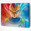 Vegeta Dragon Ball Paint By Number