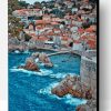 Walls Of Dubrovnik Croatia Paint By Number
