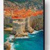 Walls Of Dubrovnik Croatia Paint By Number