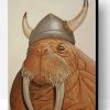 Walrus Viking Paint By Number