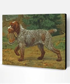 Wirehaired Pointing Griffon Hunting Paint By Number