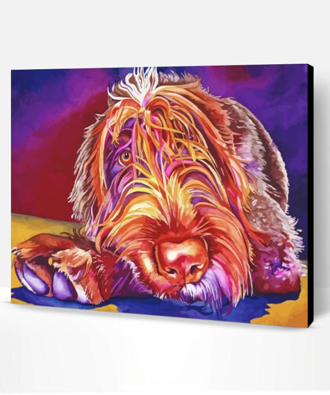 Wirehaired Pointing Griffon Paint By Number