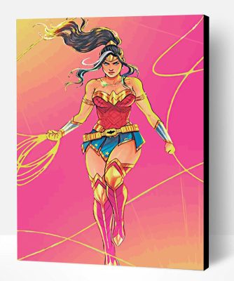 Wonder Woman Paint By Number