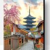 Yasaka Pagoda Temple Paint By Number