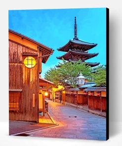 Yasaka Pagoda Japan Paint By Number