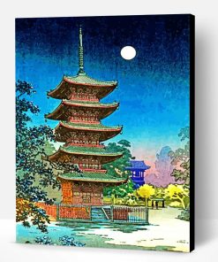 Yasaka Pagoda Paint By Number