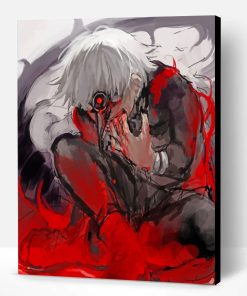 Abstract Ken Kaneki Paint By Number