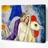 Abstract Couple Marc Chagall Paint By Number
