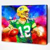 Abstract Green Bay Packers Paint By Number
