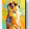 Abstract Meerkat Paint By Number