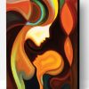 Abstract Mother And Child Paint By Number