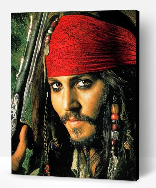 Jack Sparrow Paint By Number