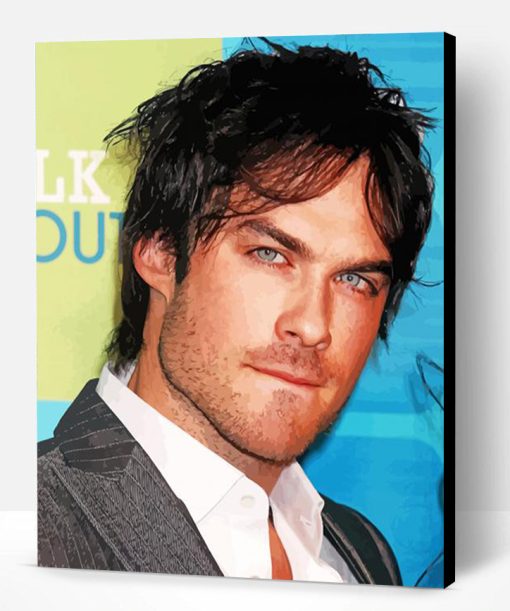 Actor Somerhalder Paint By Number