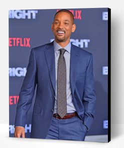 Actor Will Smith Paint By Number