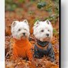 Adorable Westie Dogs Paint By Number