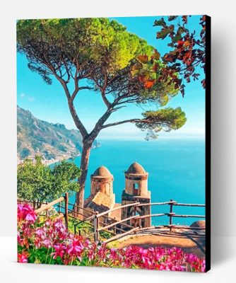 Aesthetic Amalfi Coast Paint By Numbers