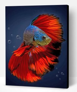 Aesthetic Betta Fish Paint By Number
