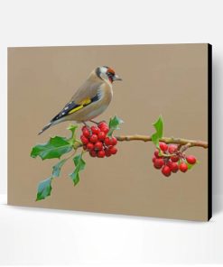 Aesthetic goldfinch Bird Paint By Number