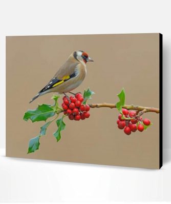 Aesthetic goldfinch Bird Paint By Number