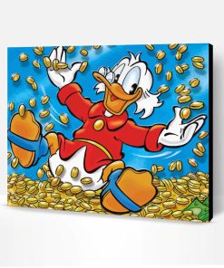 Aesthetic Mcduck Animation Paint By Number