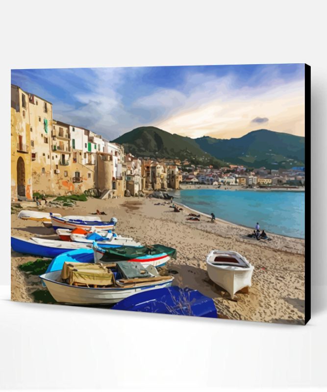 Aesthetic Cefalu Europe Paint By Number