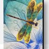 Abstract Dragonfly Paint By Number