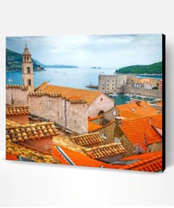 Walls of Dubrovnik Croatia Paint By Number
