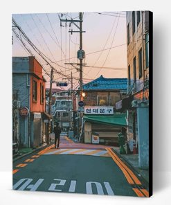 Aesthetic Korean Street Paint By Number