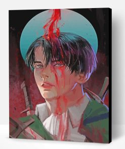 Aesthetic Levi Ackerman Paint By Number