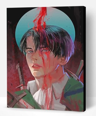 Aesthetic Levi Ackerman Paint By Number