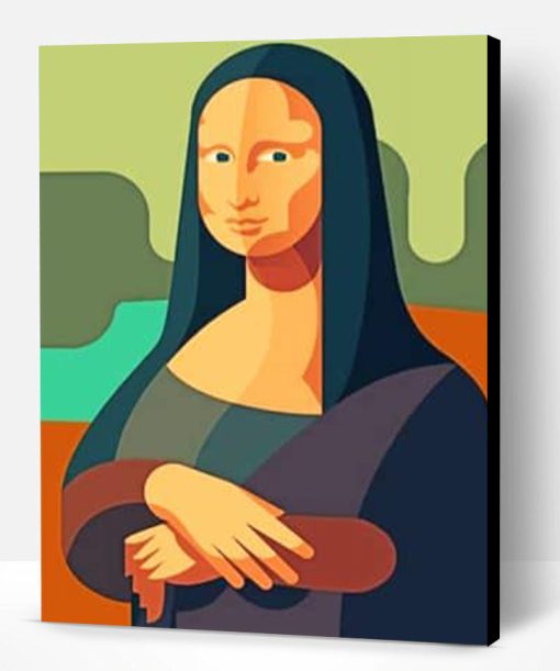 Aesthetic Mona Lisa Paint By Number