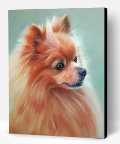 Aesthetic Pomeranian Dog Paint By Number
