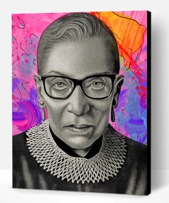 Aesthetic Ruth Bader Paint By Number