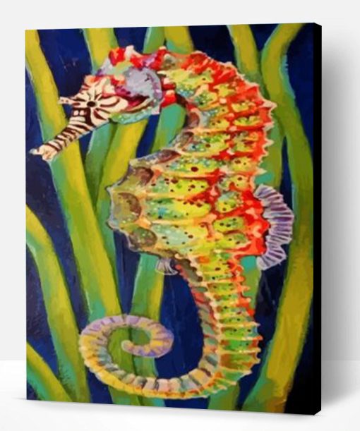 Aesthetic Seahorse Paint By Number