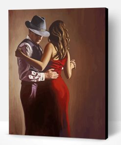 Aesthetic Tango Dancers Paint By Number