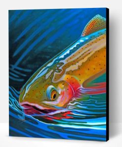 Aesthetic Trout Fish Paint By Number