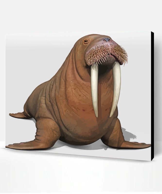 Aesthetic Walrus Paint By Number