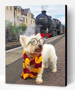 Aesthetic Westie Potter Paint By Number