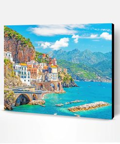 Amalfi Coast Landscape Paint By Number