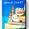 Amalfi Coast Illustration Paint By Number